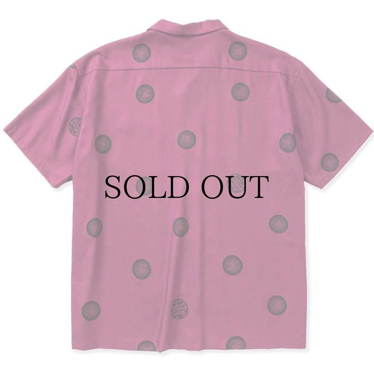 画像3: CALEE(キャリー) / Original dot pattern amunzen cloth S/S shirt (3)