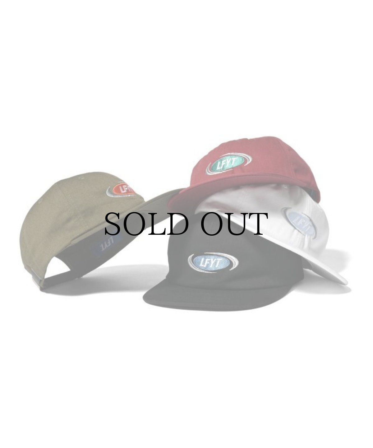 画像1: 【30%OFF】LFYT(ラファイエット) / OVAL LOGO FLAT VISOR CAP (1)