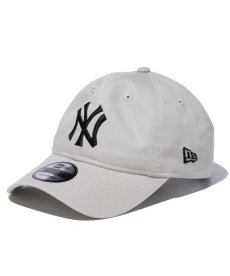 画像1: NEW ERA / 9TWENTY ウォッシュドコットン ニューヨーク・ヤンキース ストーン × ブラック (1)