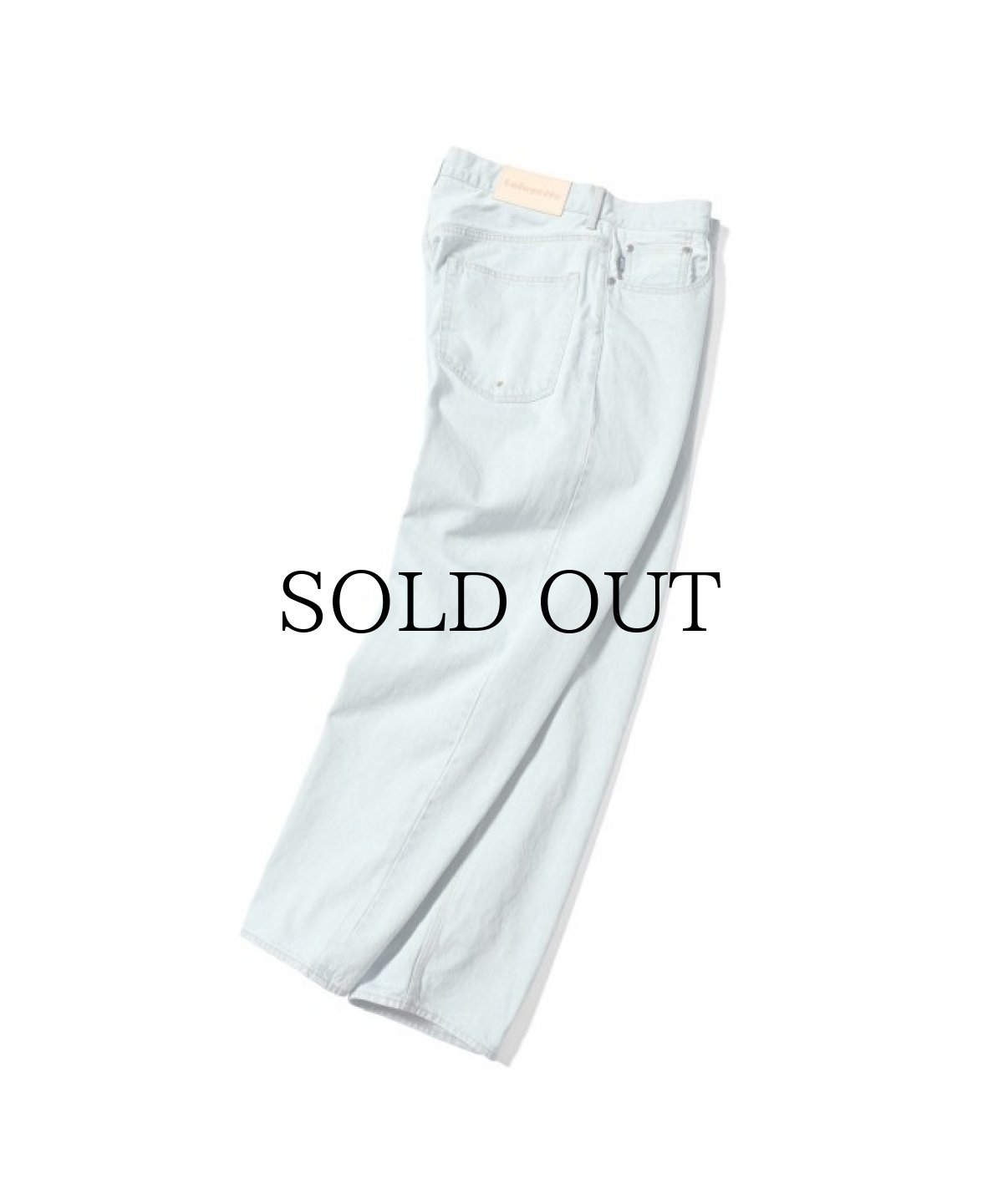 画像3: LFYT(ラファイエット) / 5 POCKET WASHED DENIM PANTS BAGGIE FIT LIGHT WASH (3)