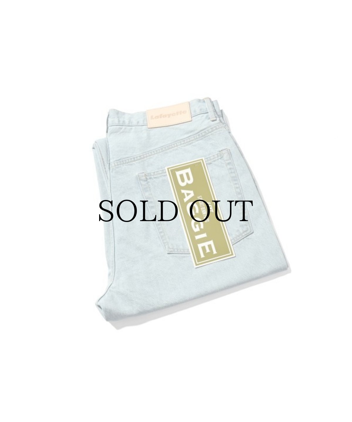 画像8: LFYT(ラファイエット) / 5 POCKET WASHED DENIM PANTS BAGGIE FIT LIGHT WASH (8)