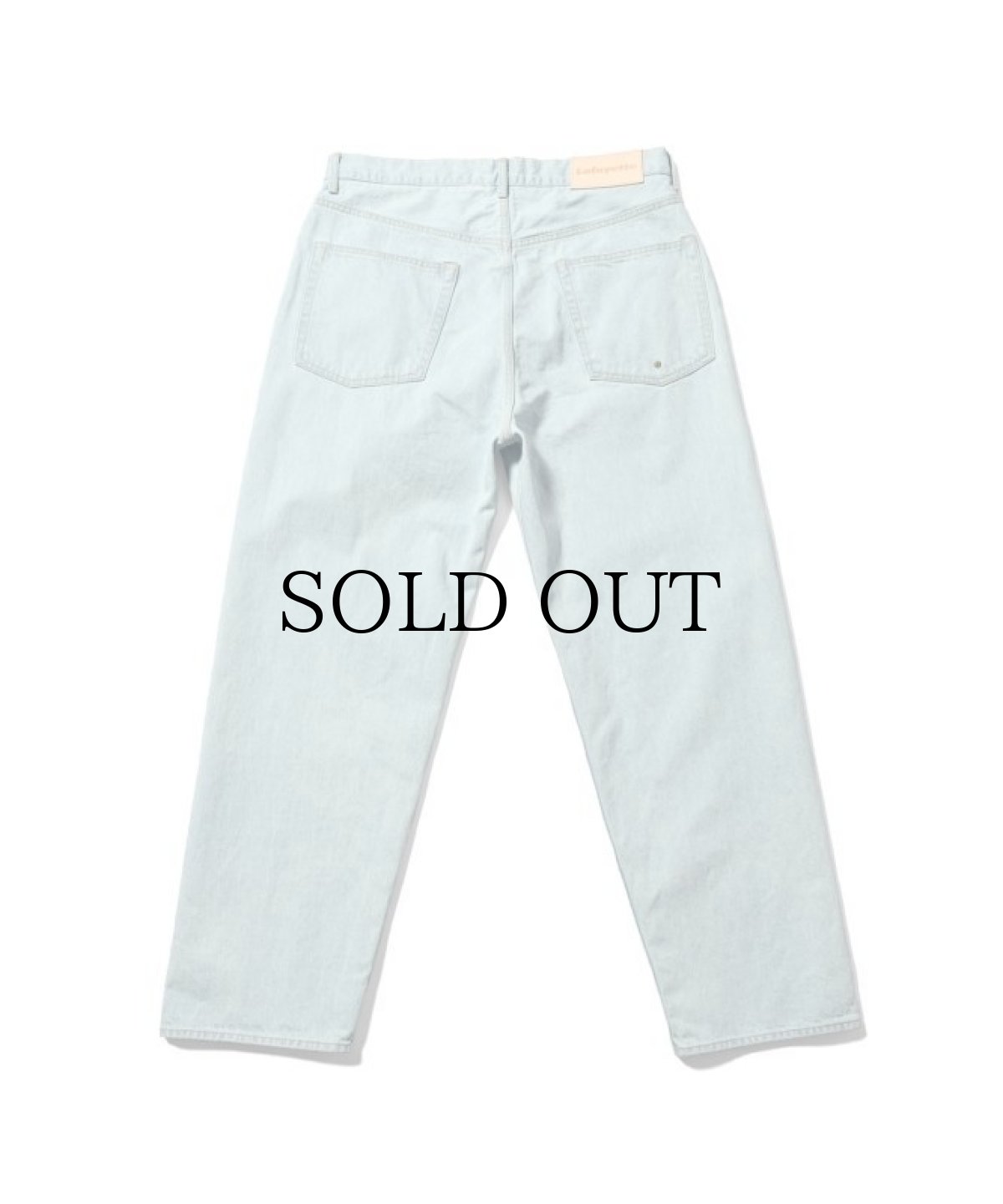 画像4: LFYT(ラファイエット) / 5 POCKET WASHED DENIM PANTS BAGGIE FIT LIGHT WASH (4)