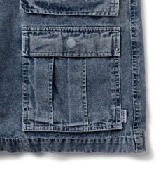 画像5: INTERBREED / Washed Denim Island Shorts (5)