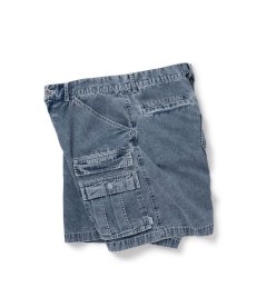 画像3: INTERBREED / Washed Denim Island Shorts (3)