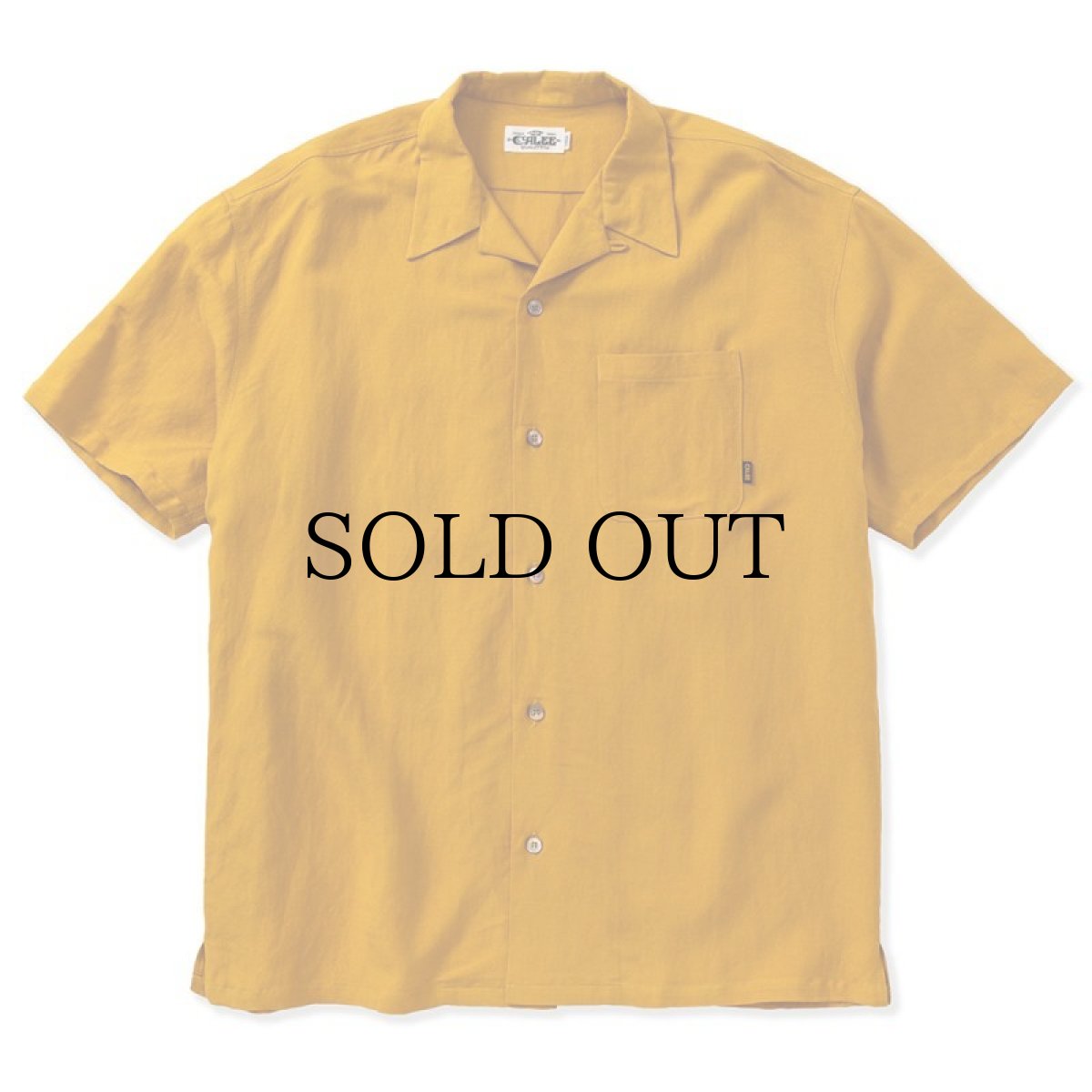 画像8: CALEE(キャリー) / R/L FOL Embroidery S/S shirt (8)