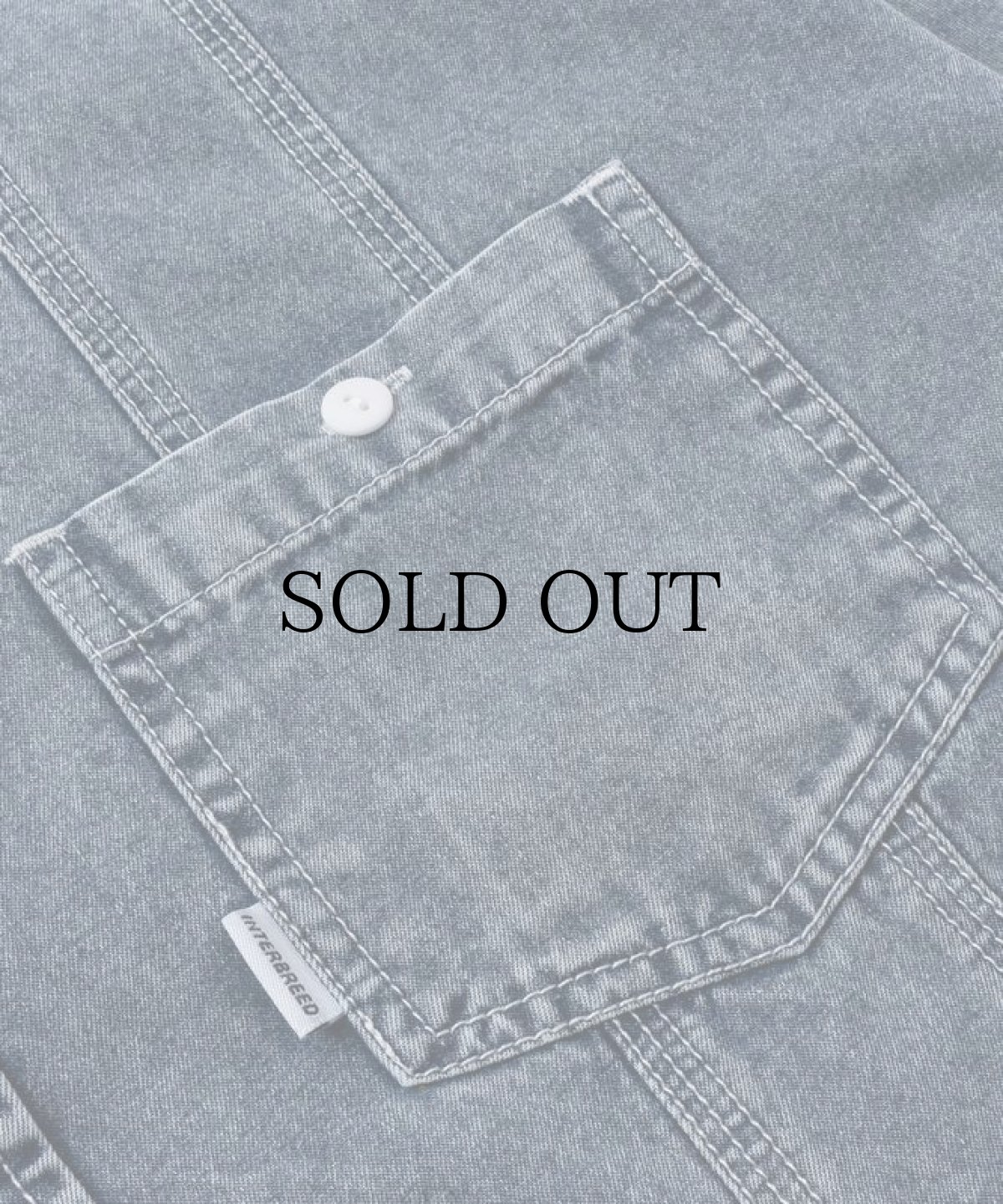 画像3: INTERBREED / Washed Denim Island Shirt (3)