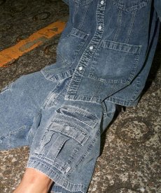 画像12: INTERBREED / Washed Denim Island Shorts (12)