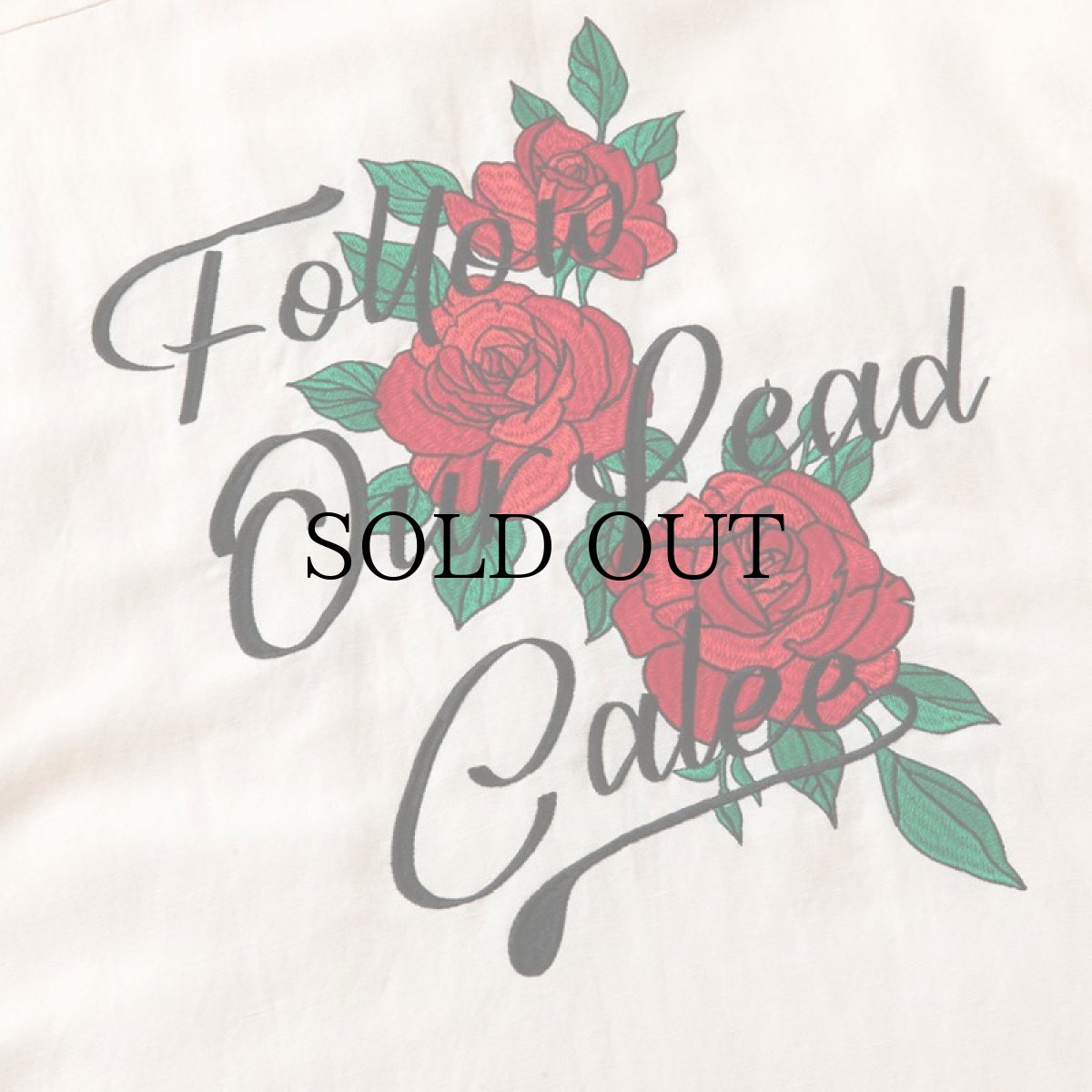 画像13: CALEE(キャリー) / R/L FOL Embroidery S/S shirt (13)