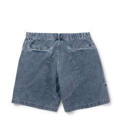 画像2: INTERBREED / Washed Denim Island Shorts (2)