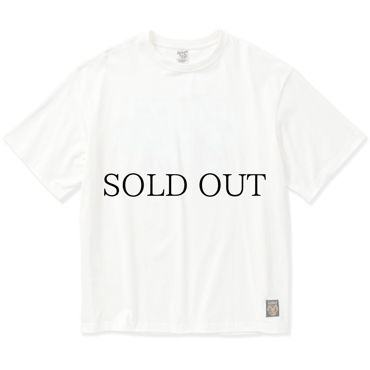 画像4: CALEE(キャリー) / Drop shoulder CALEE FOL logo t-shirt (4)