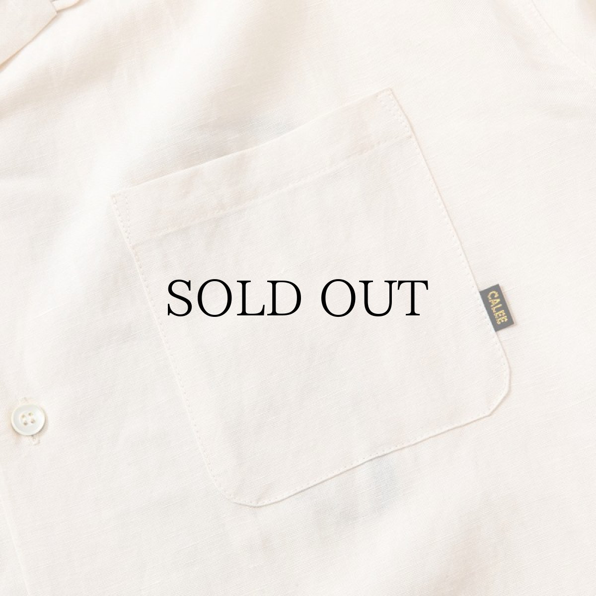 画像11: CALEE(キャリー) / R/L FOL Embroidery S/S shirt (11)