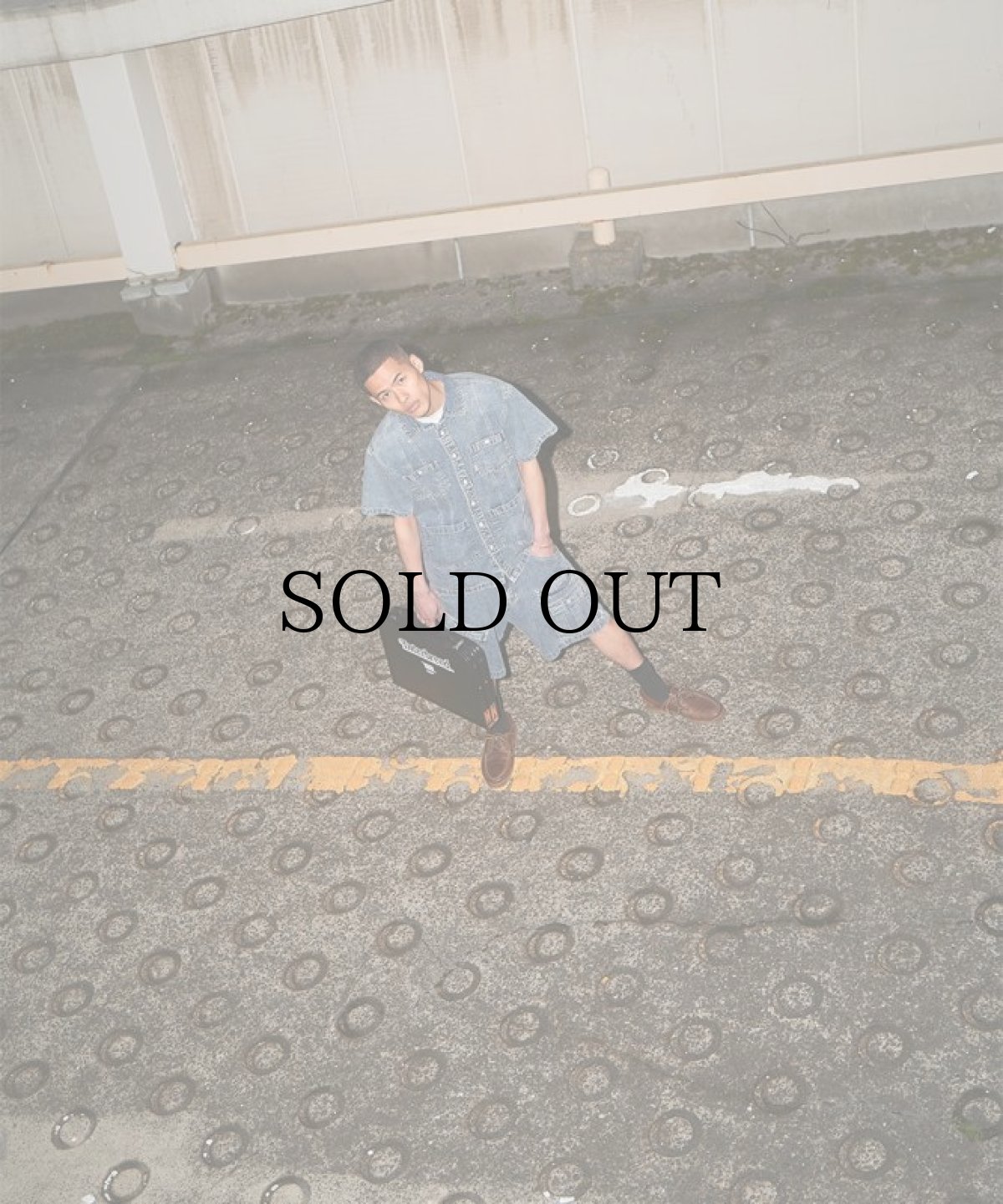 画像9: INTERBREED / Washed Denim Island Shirt (9)