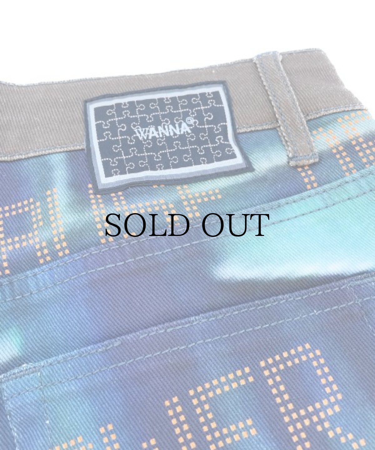 画像3: 【20%OFF】WANNA /  “Breakfast at Gotham city” 5 poket pants (3)