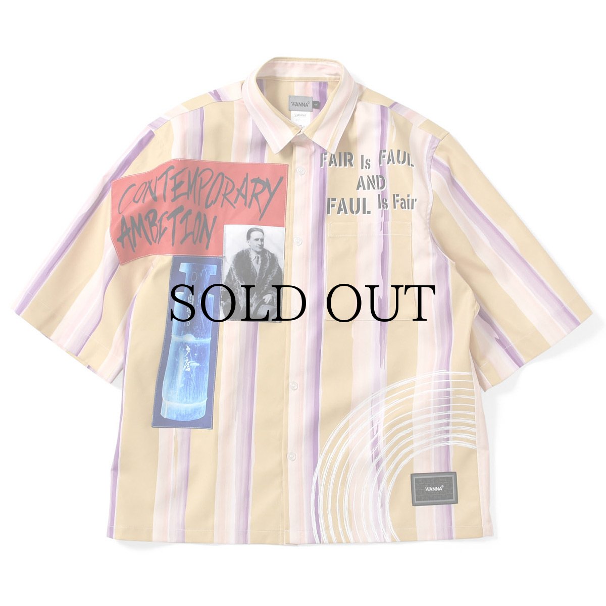 画像2: 【20%OFF】WANNA / " W OF ANARCHY" SHIRTS   (2)