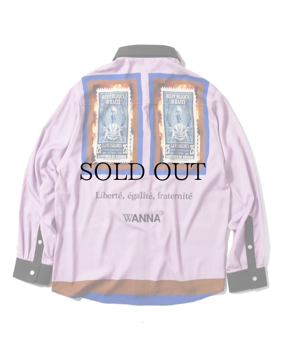 画像6: WANNA / "Stamp” Shirts L/S  (6)