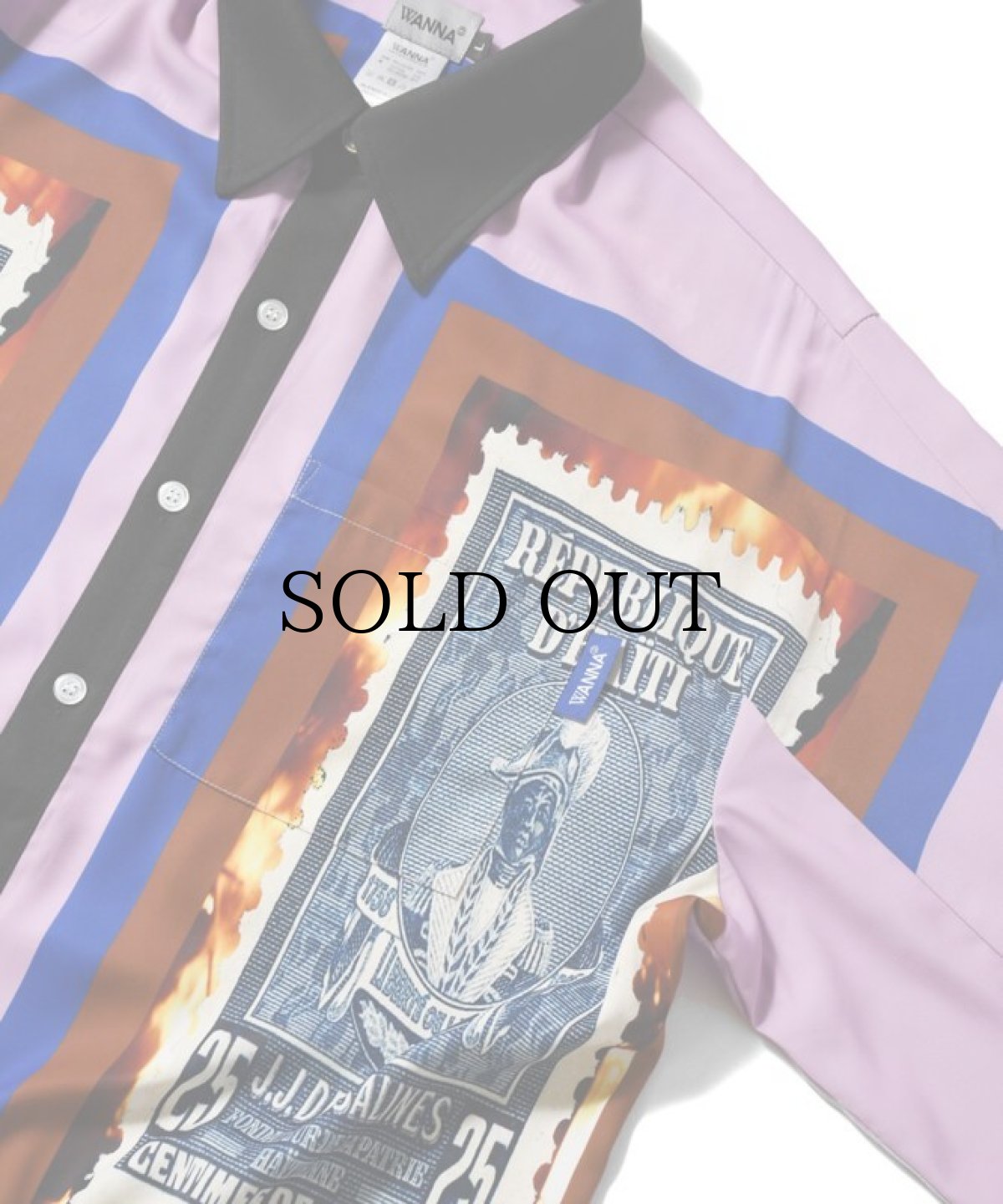 画像9: WANNA / "Stamp” Shirts L/S  (9)