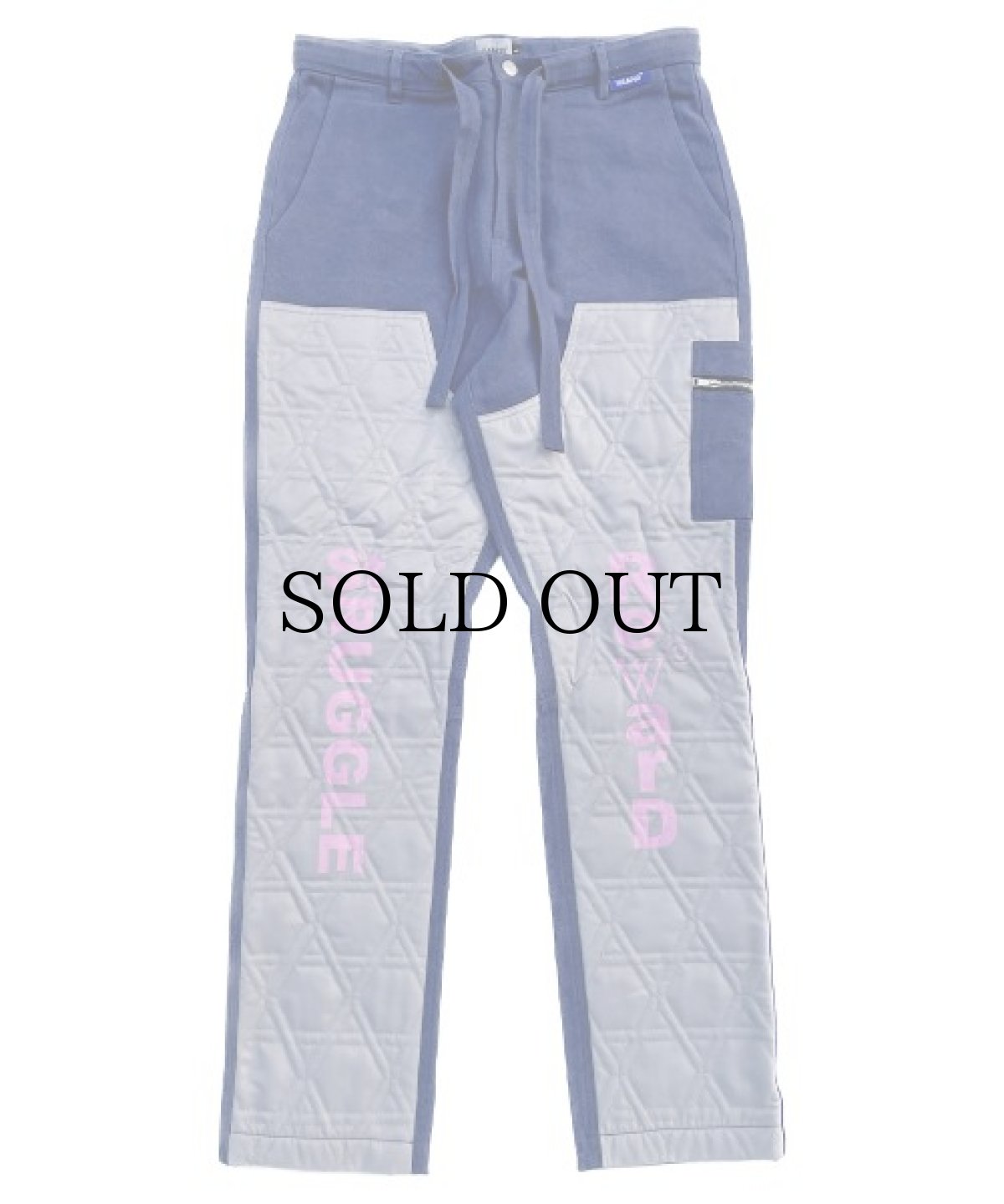 画像2: 【70%OFF】WANNA /   “KAGOME” Painter Pants (2)