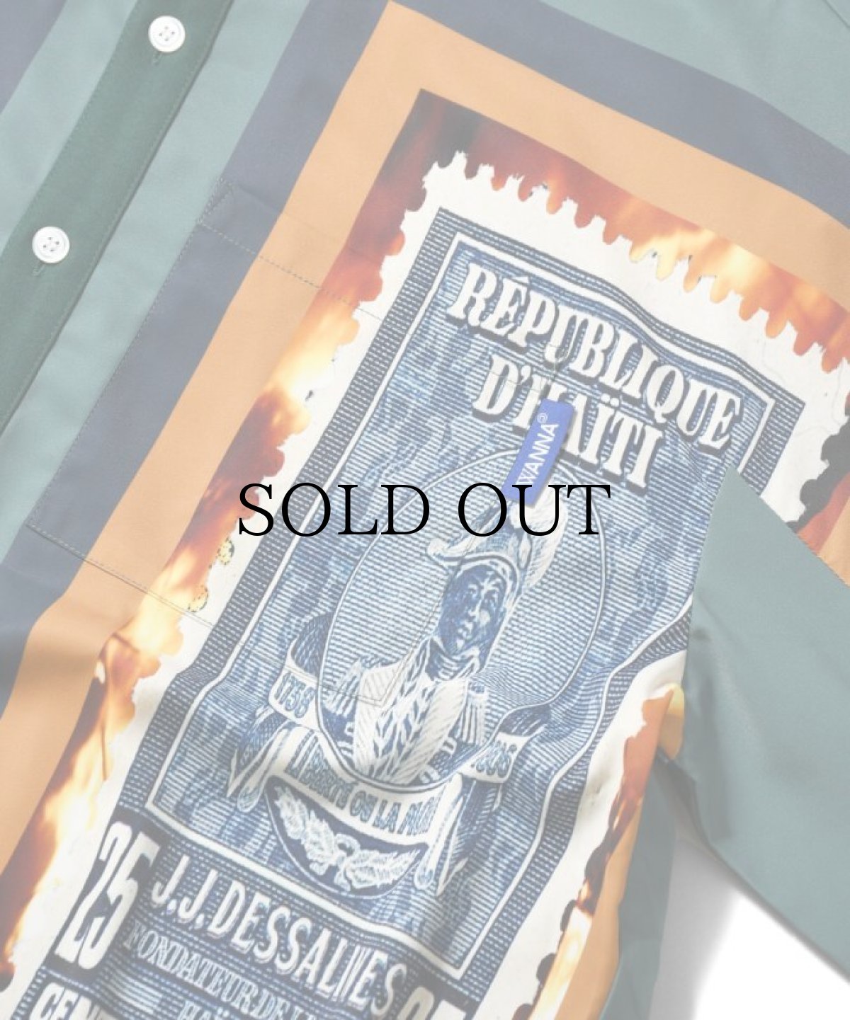 画像7: WANNA / "Stamp” Shirts L/S  (7)