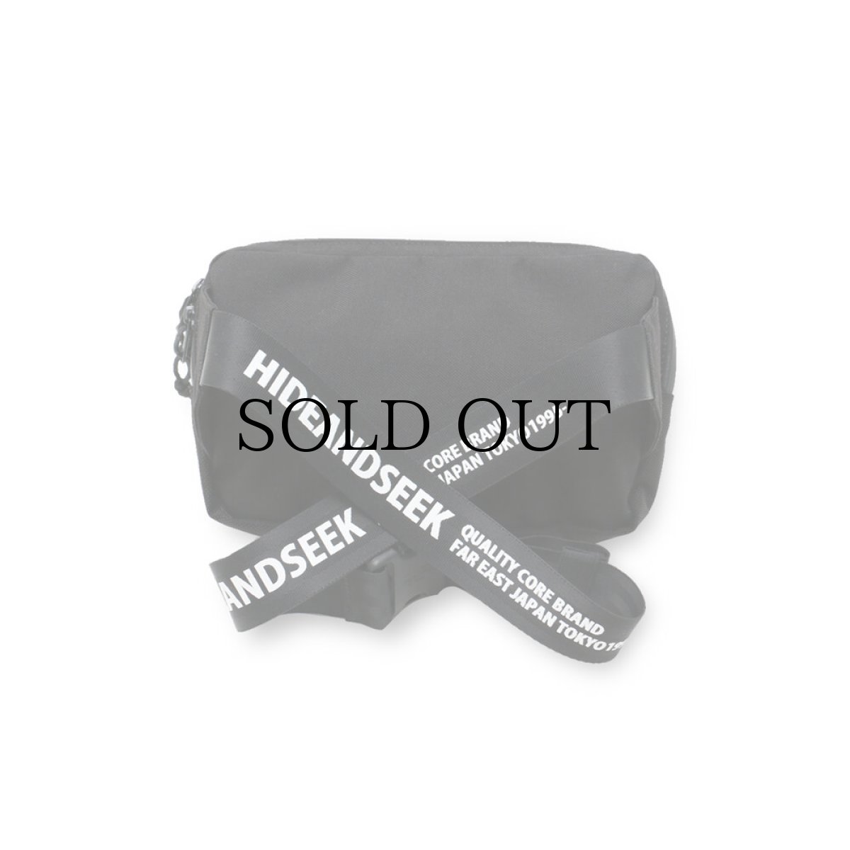 画像2: HIDEANDSEEK(ハイドアンドシーク) / MINI KADET SLING BAG (HS×Chrome) (2)