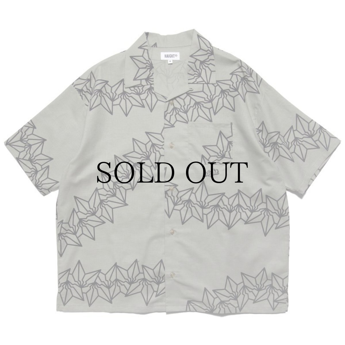 画像7: HAIGHT / BAKIBAKI OPEN COLLAR SHIRT (7)