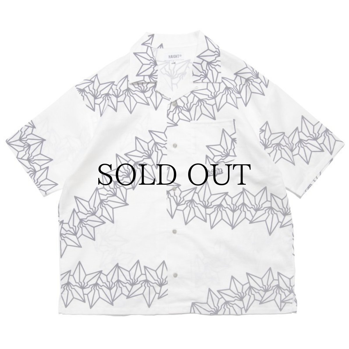 画像2: HAIGHT / BAKIBAKI OPEN COLLAR SHIRT (2)