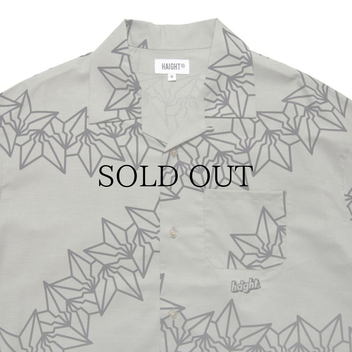 画像9: HAIGHT / BAKIBAKI OPEN COLLAR SHIRT (9)