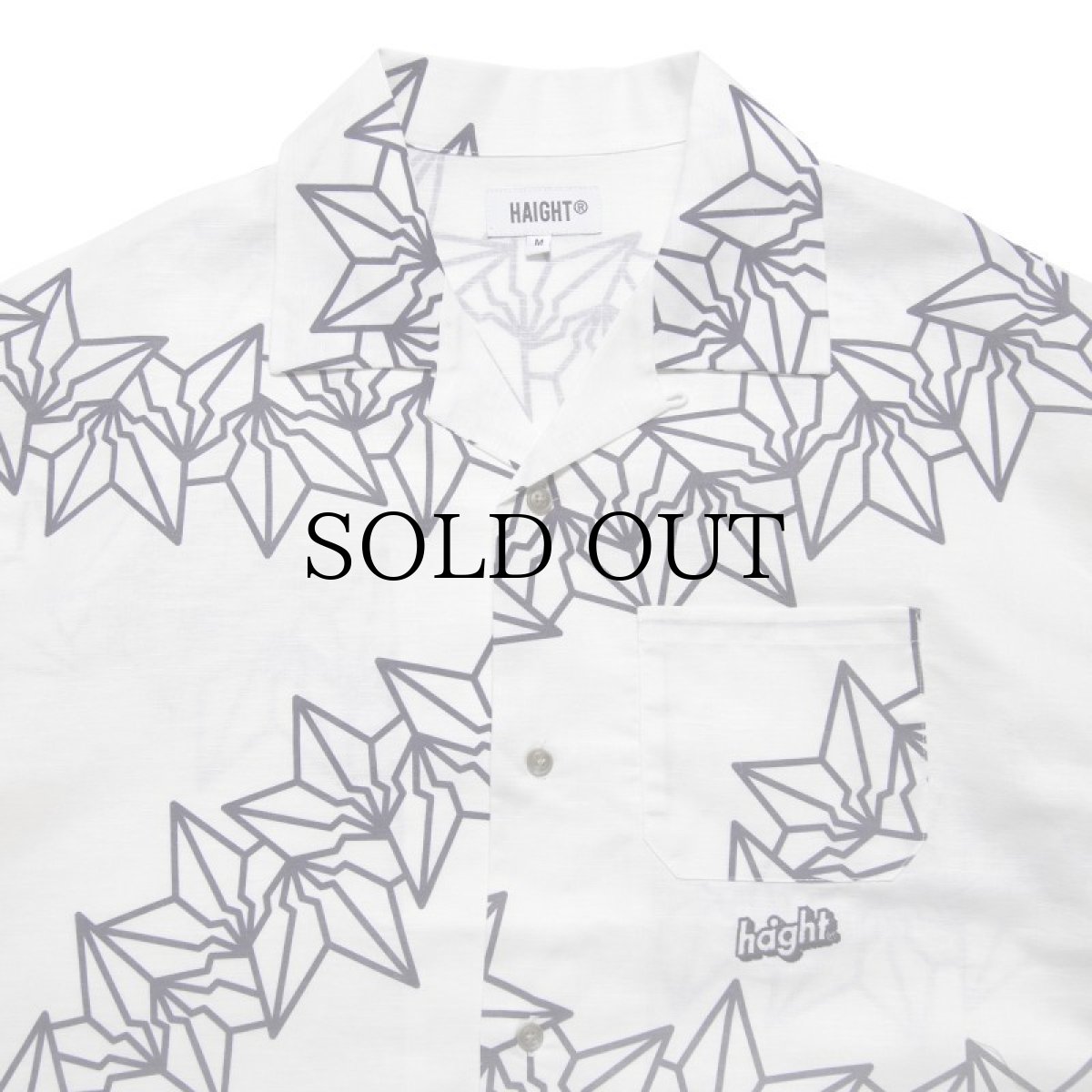 画像4: HAIGHT / BAKIBAKI OPEN COLLAR SHIRT (4)