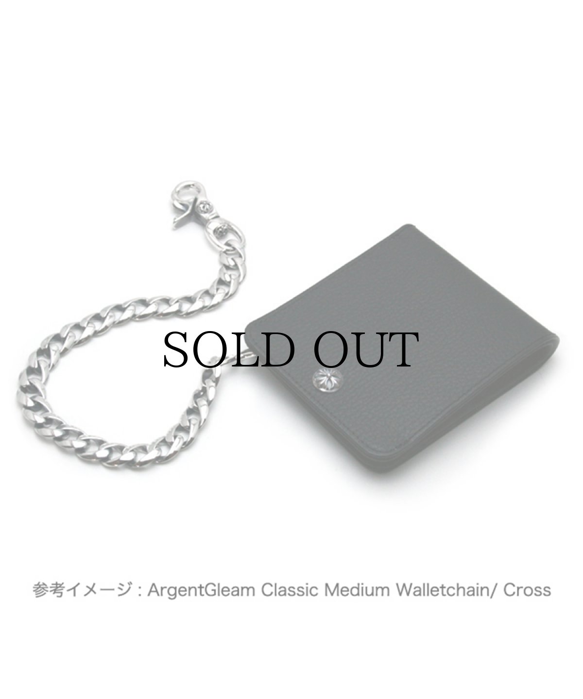 画像14: Argent Gleam / Classic Short Wallet クロスボタン (14)