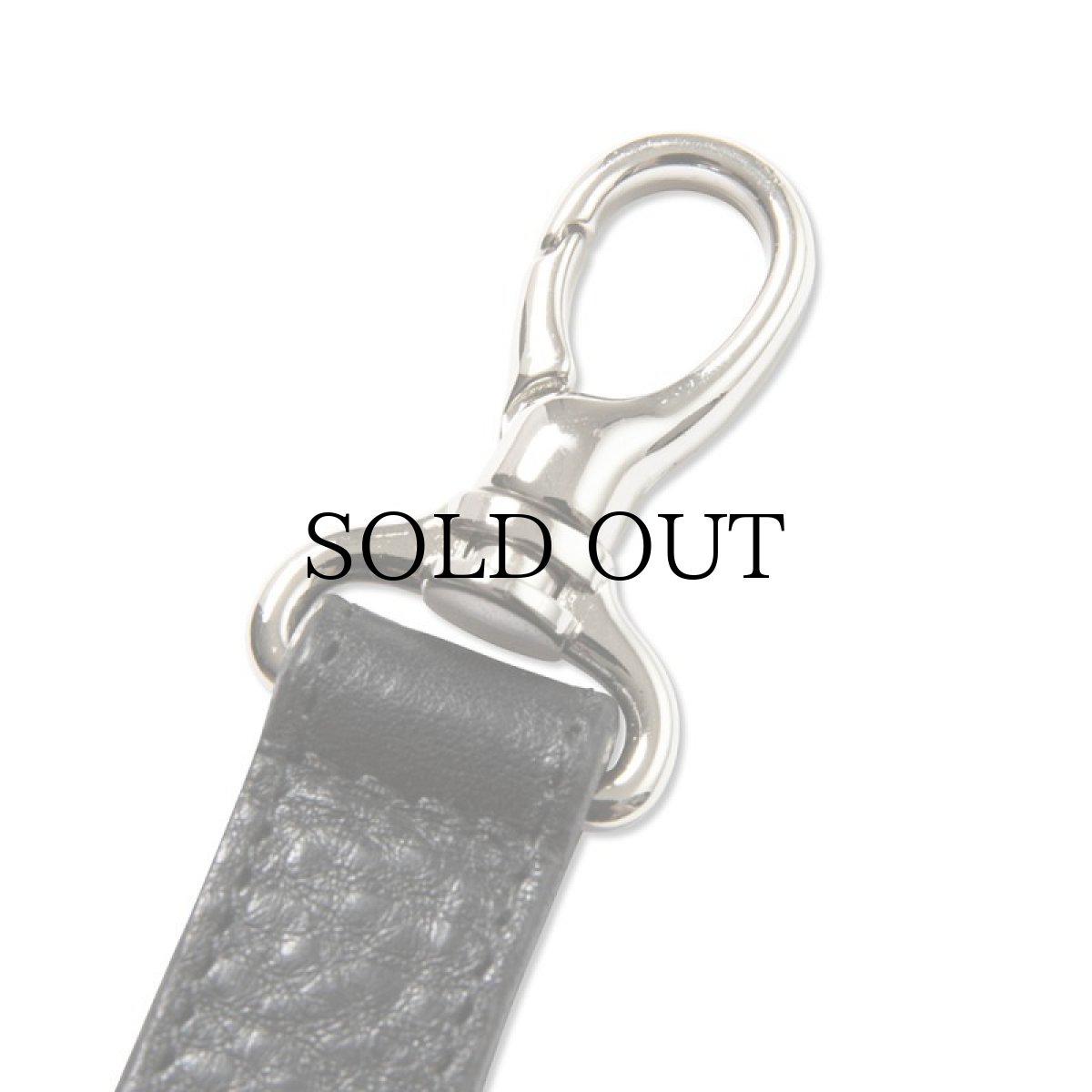 画像2: CALEE(キャリー) / Silver star concho leather key ring (2)