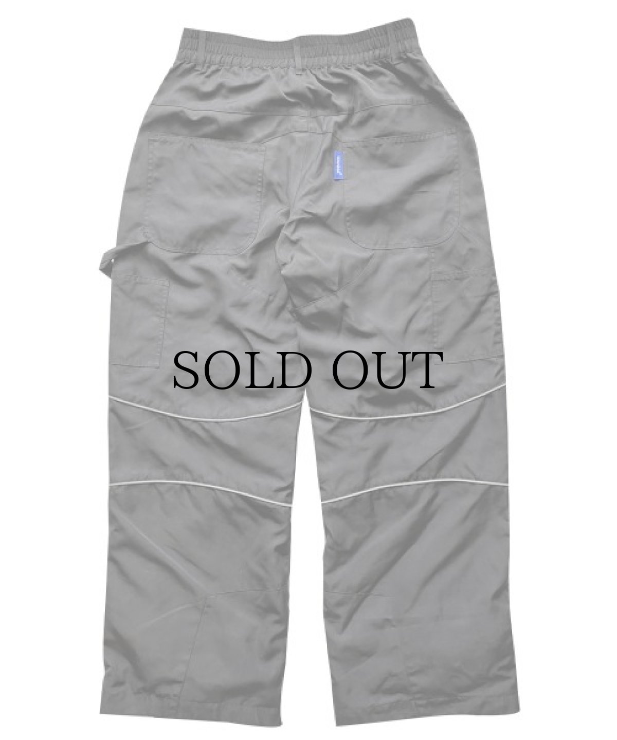 画像2: WANNA /   Runes shot nylon pants BLACK (2)