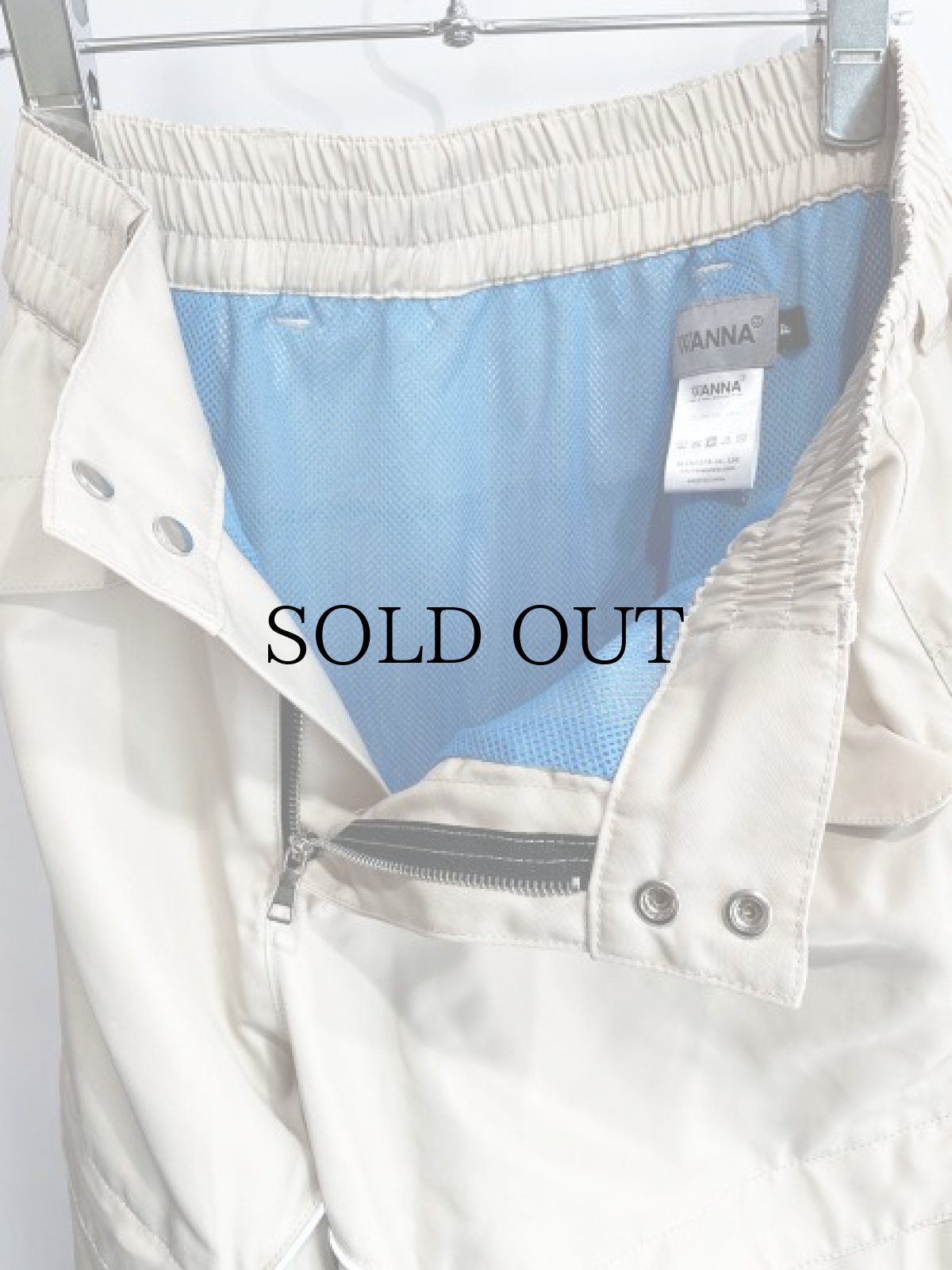 画像5: WANNA /   Runes shot nylon pants BONE (5)