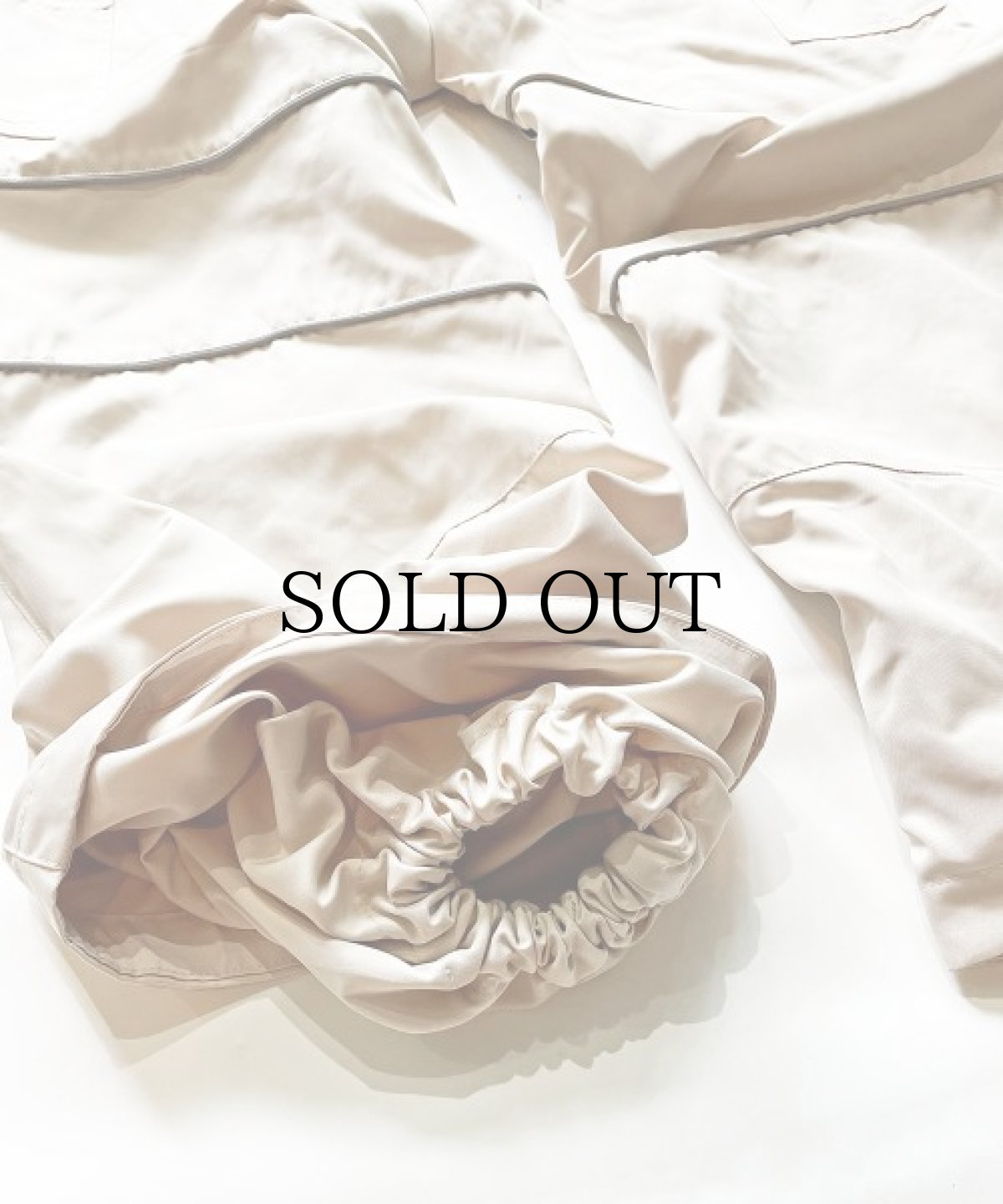 画像4: WANNA /   Runes shot nylon pants BONE (4)