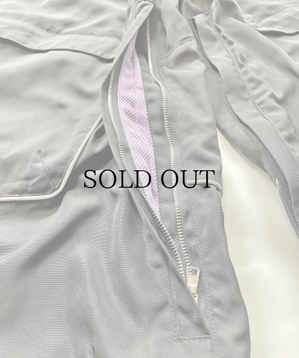 画像3: WANNA /   Runes shot nylon pants BLACK (3)