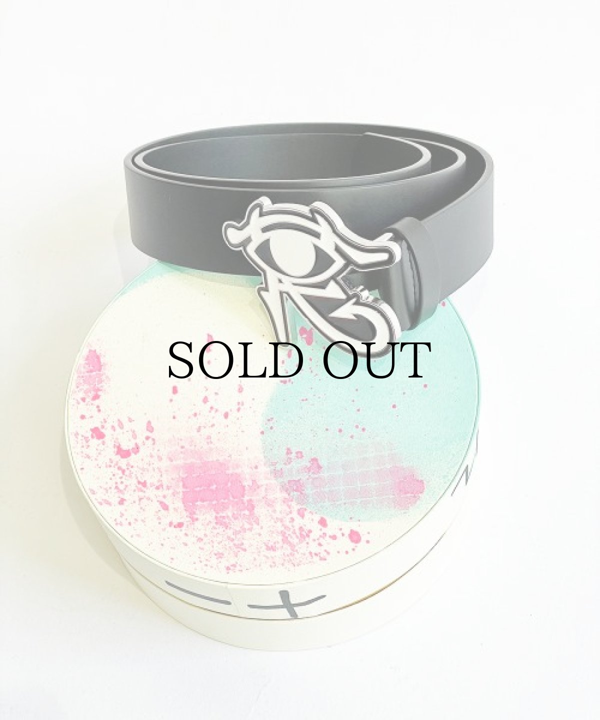 画像3: 【20%OFF】WANNA / Anti the providence buckle leather belt (3)