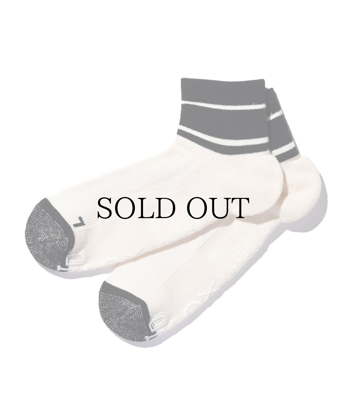 画像2: ANDSOX(アンドソックス) / SUPPORT PILE SHORT ANKLE (2)