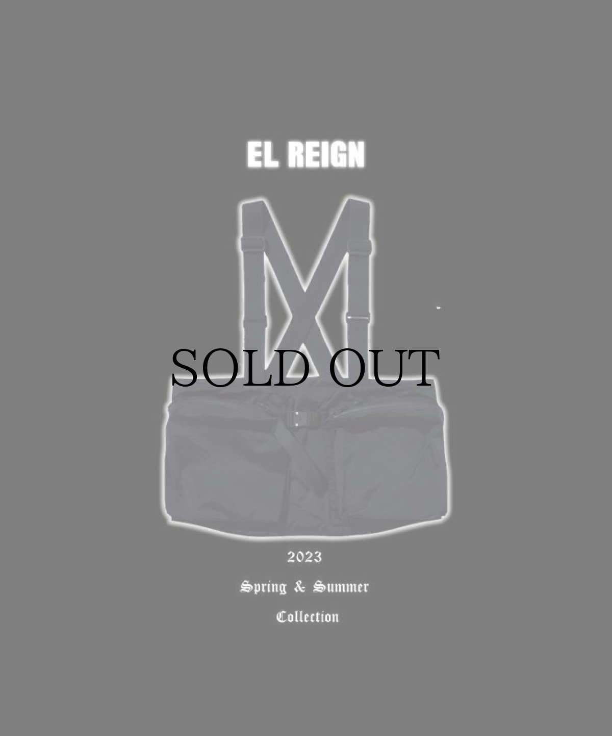 画像1: EL REIGN / RUBBER Utility Vest (1)