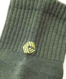 画像6: CALEE(キャリー) / TM Logo pile socks (6)