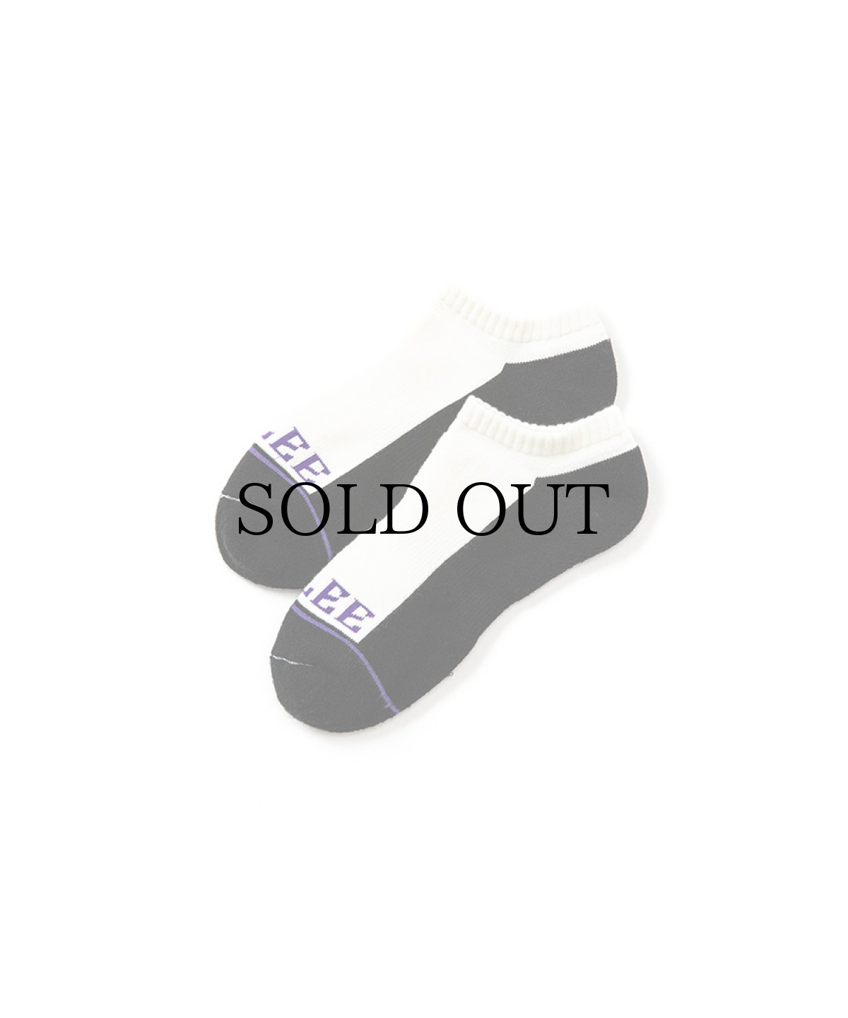 画像2: CALEE(キャリー) /  Logo short socks (2)