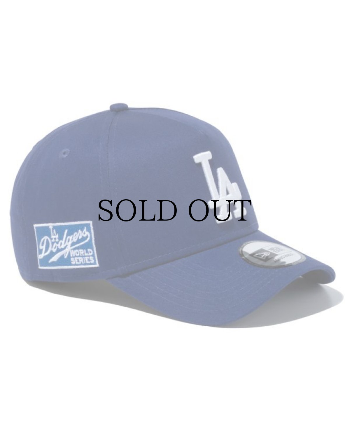 画像2: NEW ERA / 9FORTY A-Frame MLB Side Patch ロサンゼルス・ドジャース ダークロイヤル (2)