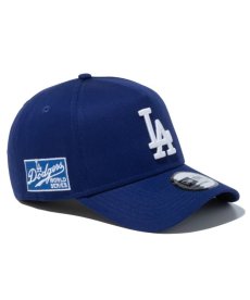 画像2: NEW ERA / 9FORTY A-Frame MLB Side Patch ロサンゼルス・ドジャース ダークロイヤル (2)