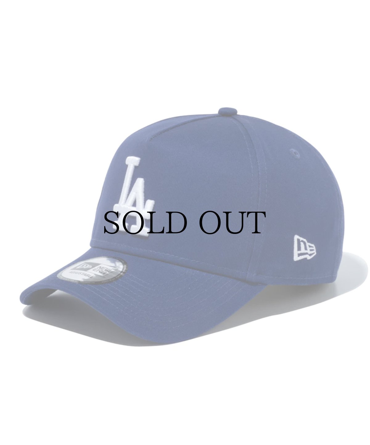 画像1: NEW ERA / 9FORTY A-Frame MLB Side Patch ロサンゼルス・ドジャース ダークロイヤル (1)