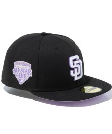 画像2: NEW ERA / 59FIFTY Gelato サンディエゴ・パドレス ブラック ライトパープルアンダーバイザー (2)