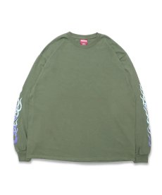 画像6: HIDEANDSEEK(ハイドアンドシーク) / Flame L/S Tee(23aw) (6)