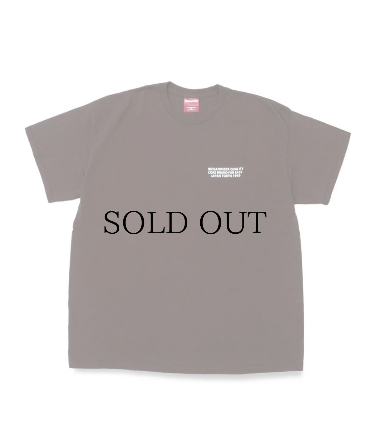 画像6: HIDEANDSEEK(ハイドアンドシーク) / Q.C.Logo S/S Tee(23aw) (6)