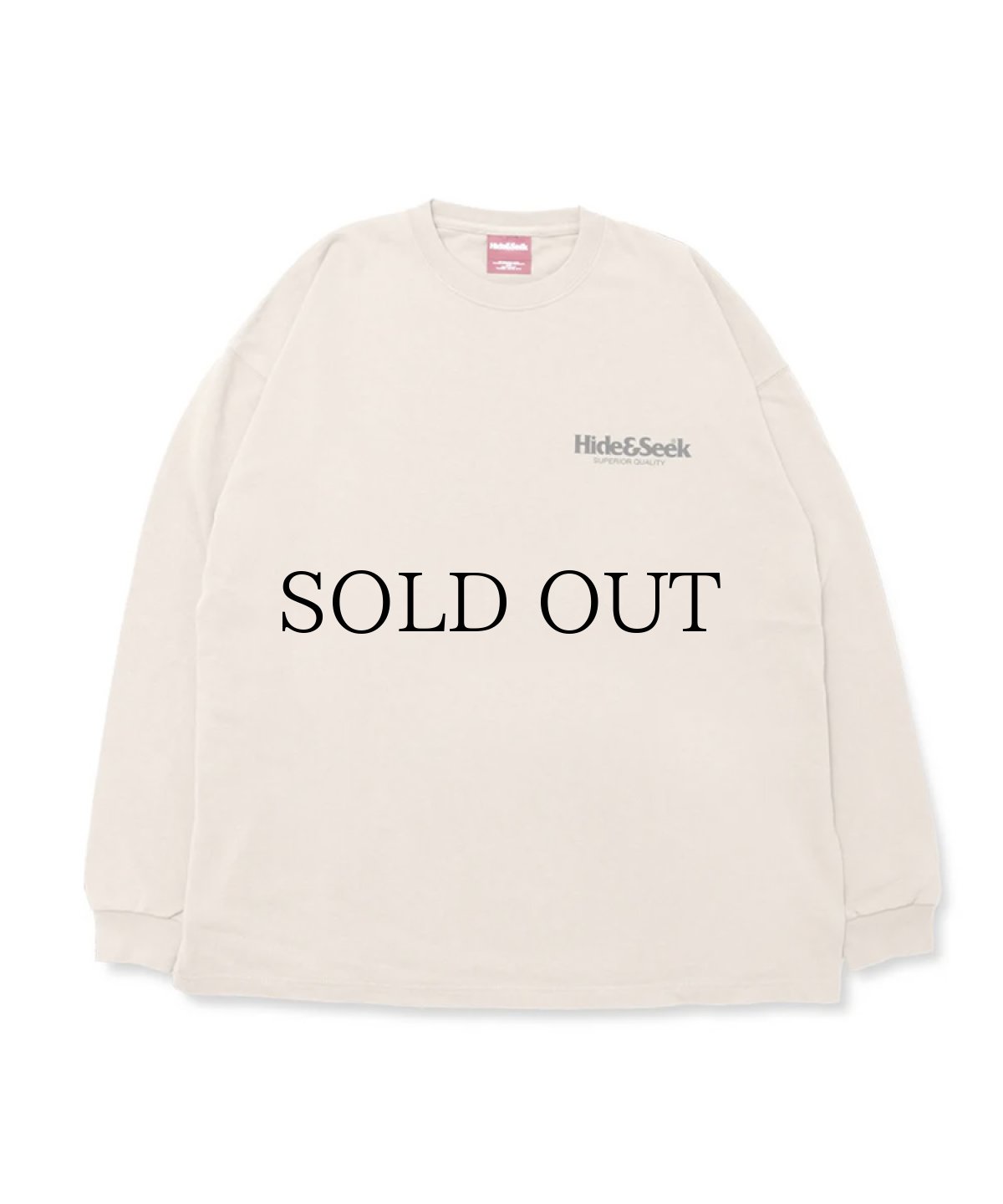 画像7: HIDEANDSEEK(ハイドアンドシーク) / Logo L/S Tee(23aw-Heavy Oz) (7)