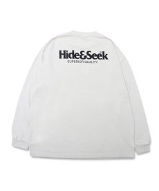 画像4: HIDEANDSEEK(ハイドアンドシーク) / Logo L/S Tee(23aw-Heavy Oz) (4)