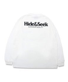 画像2: HIDEANDSEEK(ハイドアンドシーク) / Logo L/S Tee(23aw-Heavy Oz) (2)