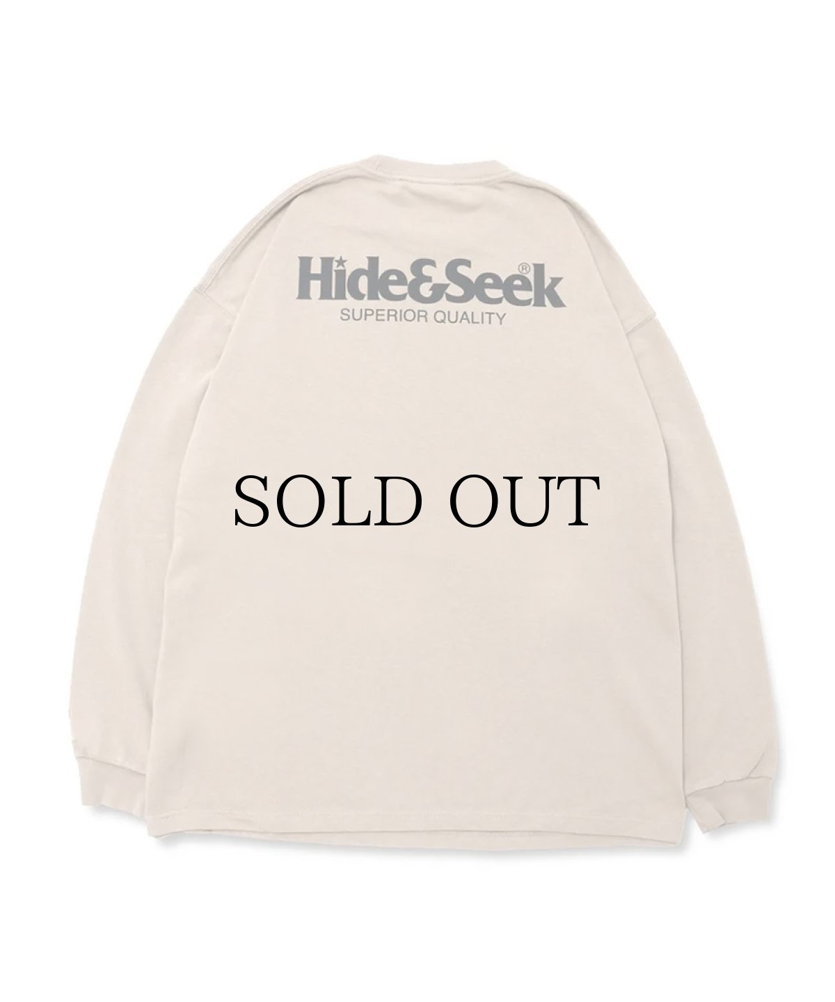 画像3: HIDEANDSEEK(ハイドアンドシーク) / Logo L/S Tee(23aw-Heavy Oz) (3)