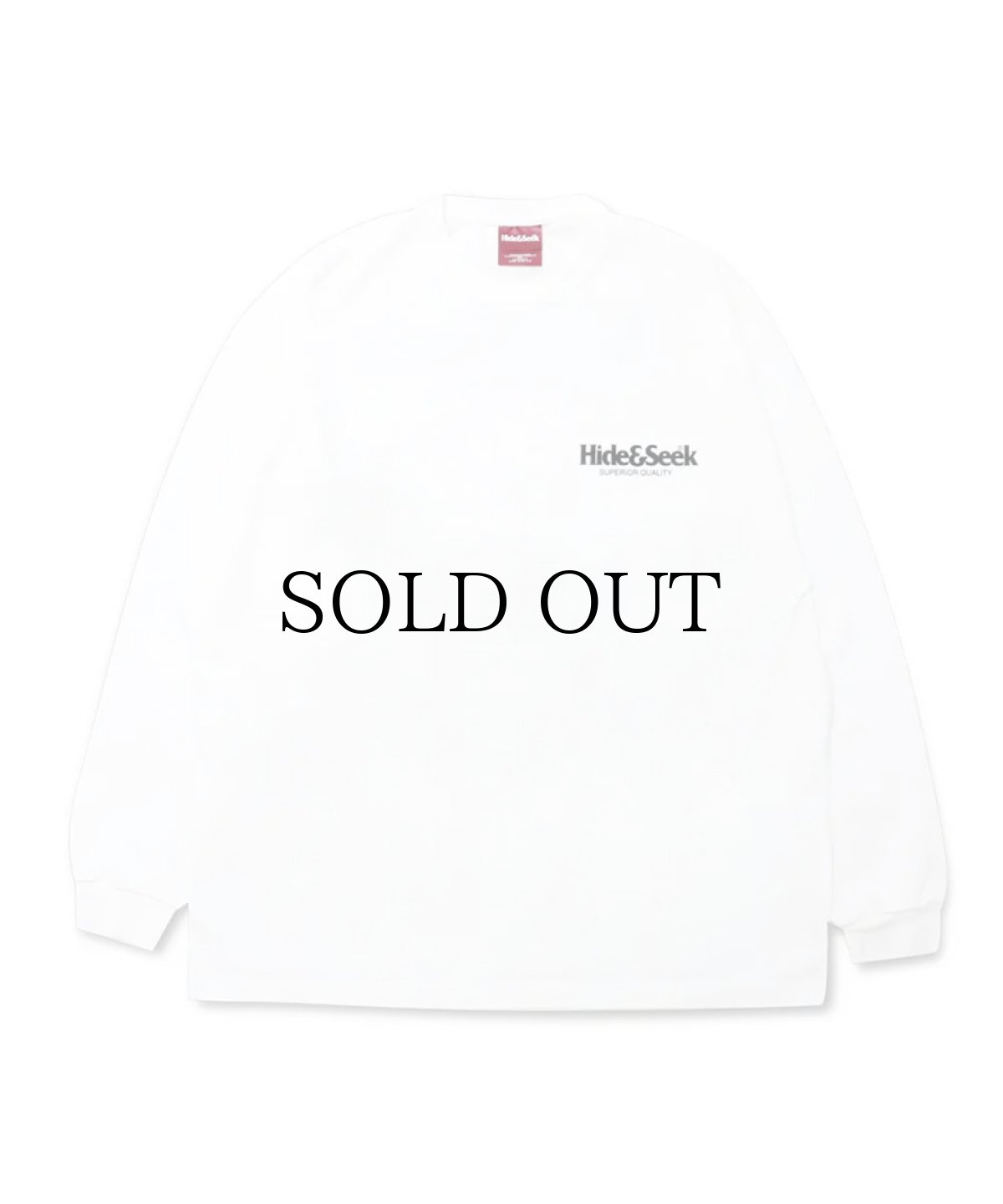 画像6: HIDEANDSEEK(ハイドアンドシーク) / Logo L/S Tee(23aw-Heavy Oz) (6)