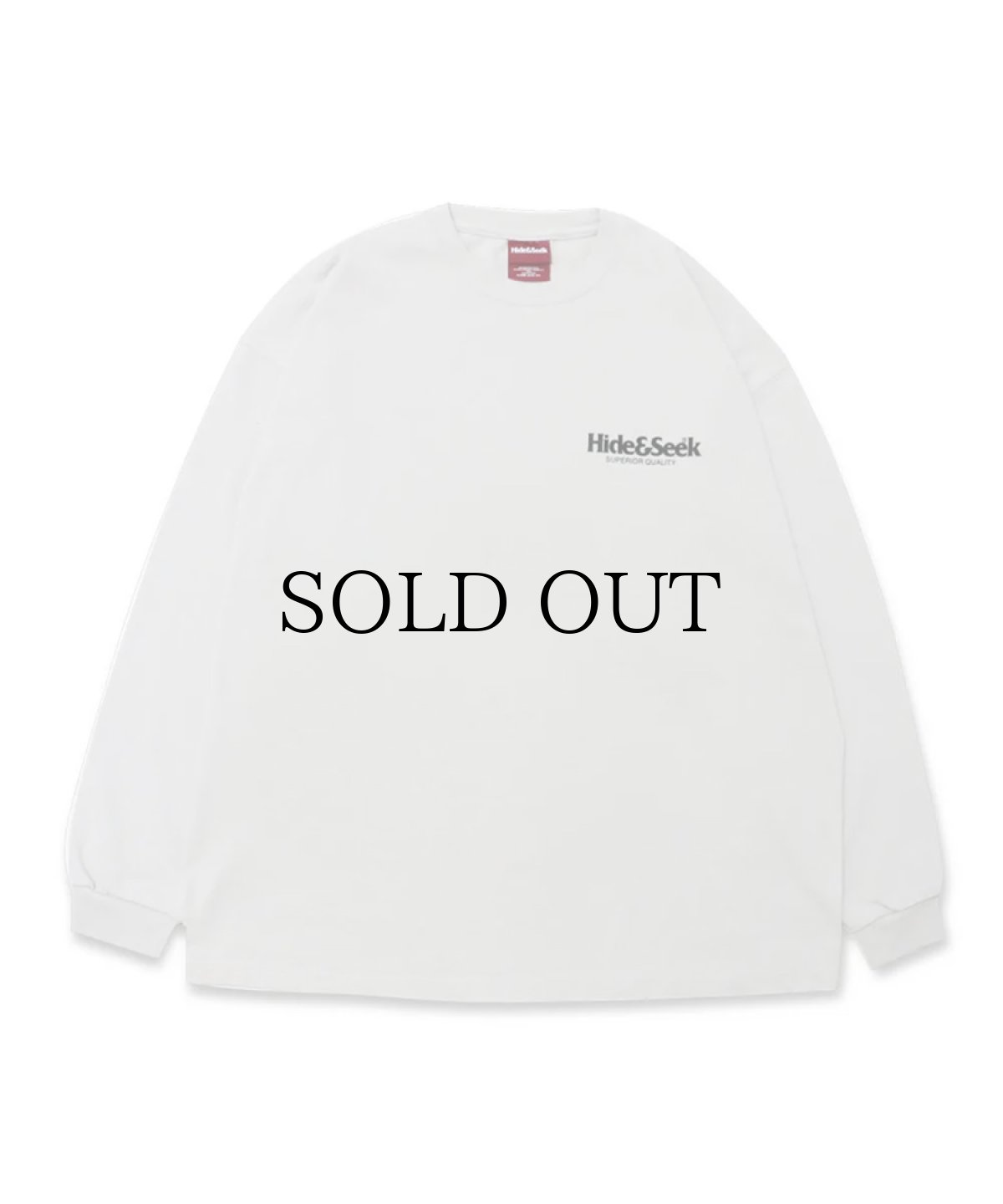 画像8: HIDEANDSEEK(ハイドアンドシーク) / Logo L/S Tee(23aw-Heavy Oz) (8)